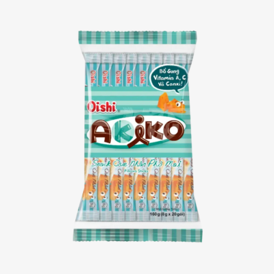 Akiko Snack 160g Que nhân phô mai